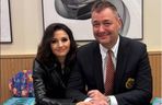 Jacek Rozenk wziął ślub po raz trzeci. Jego wybranka jest jedynie 3 lata starsza od jego syna 