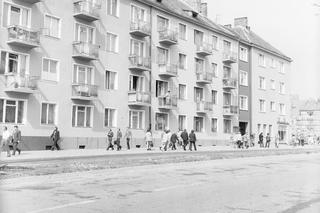 Ulica Zwycięstwa w Koszalinie w 1969 roku