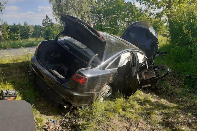 Śmiertelny wypadek w pobliżu Koźmina