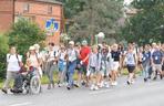 Śpiewający dzień lubelskich pątników na szlaku do Jasnej Góry!