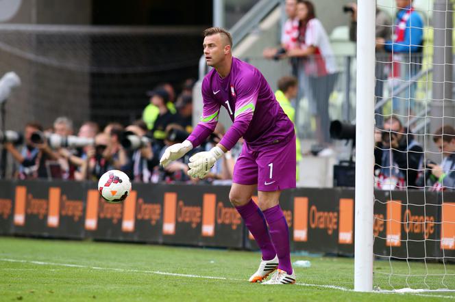 Polska - Litwa. Boruc zjechał Lewandowskiego: Gramy jak pi...