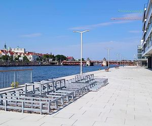 Nowe osiedle i bulwar na Łasztowni