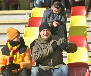 Korona Kielce - Motor Lublin. Kibice na Exbud Arenie