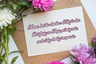 Dzień Matki 2024 - kartka z życzeniami do pobrania