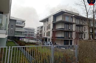 Pożar! Potężne kłęby czarnego dymu nad Kabatami