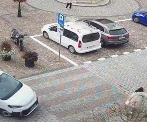 Namysłów. Ciężarna kobieta potrącona na przejściu dla pieszych. Wypadek zarejestrowała kamera [ZDJĘCIA]