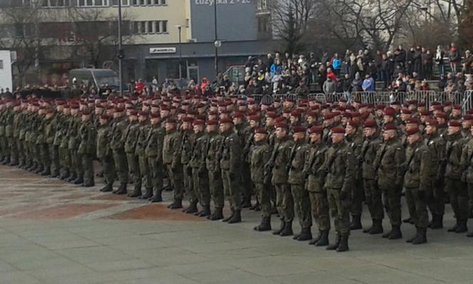 Przysięga czerwonych beretów z Gliwic