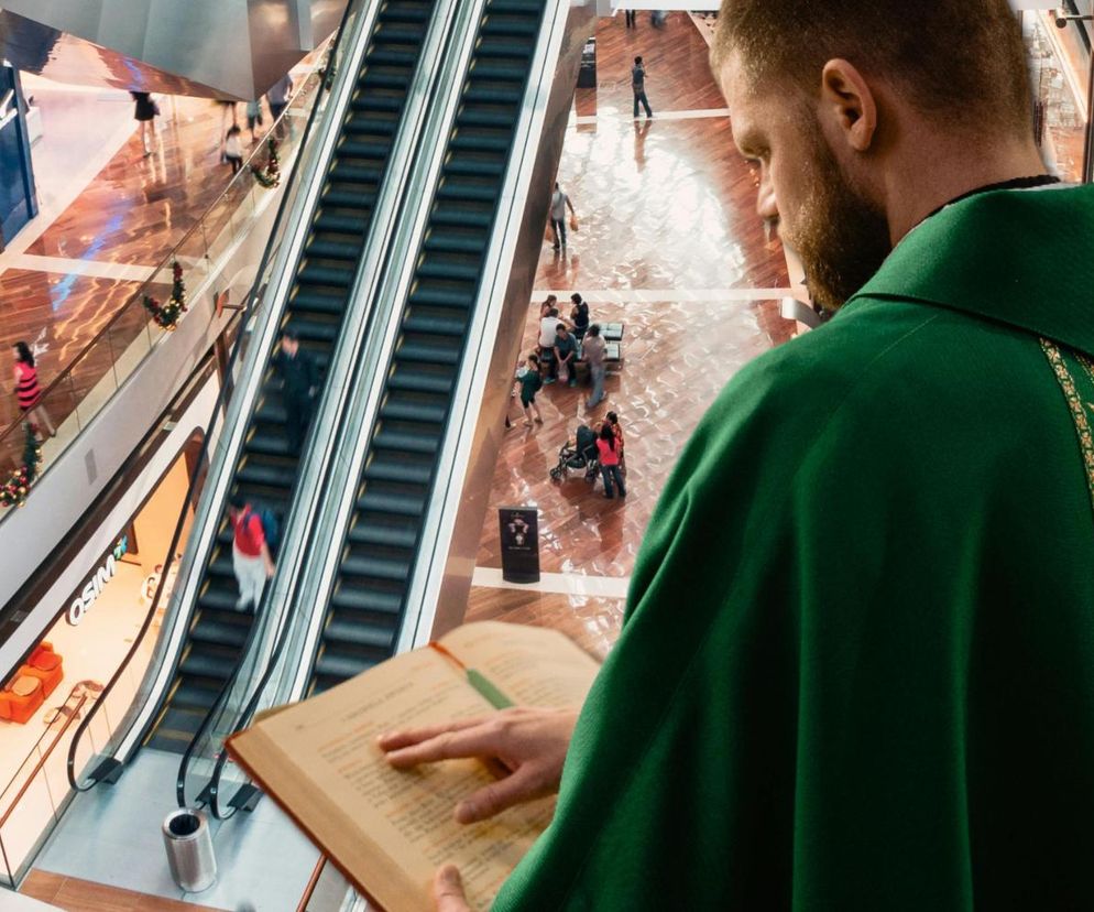 Modlą się w... centrum handlowym! Msza święta zamiast zakupów