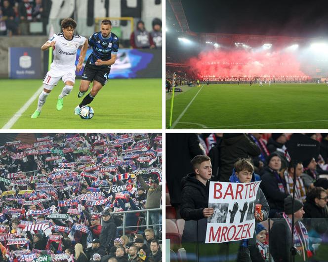 Górnik Zabrze kontra Lech Poznać 0:0 na stadionie w Zabrzu