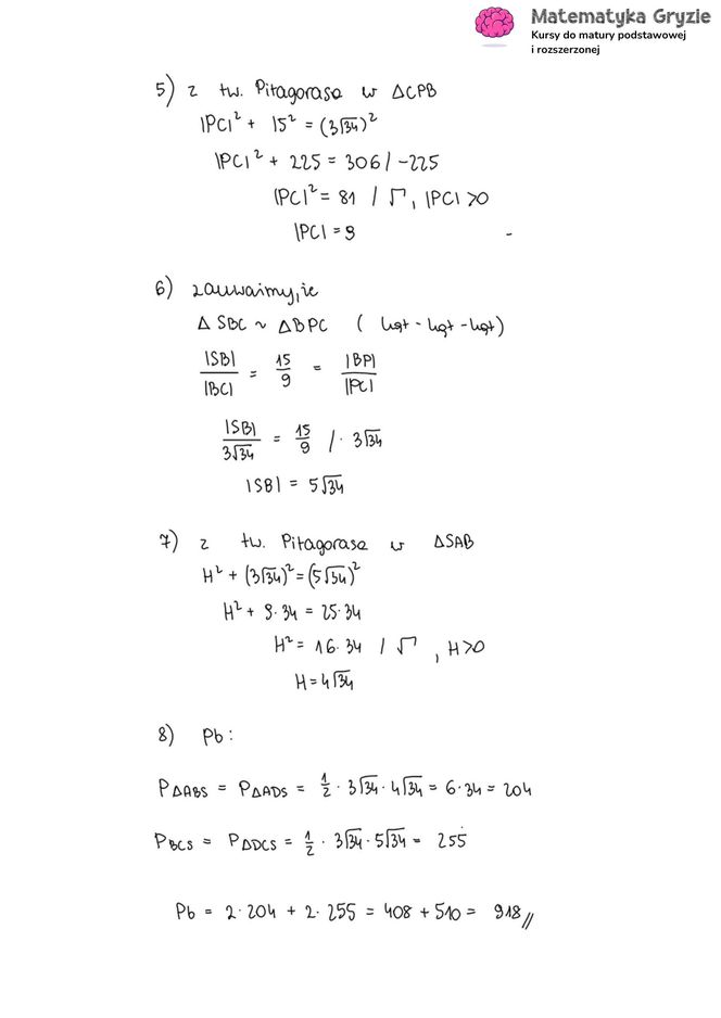 Matura 2025 matematyka rozszerzona: ODPOWIEDZI do wszystkich zadań, gotowe rozwiązania matury z matematyki rozszerzonej - Formuła 2015 [12.05.2025]	