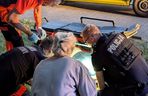 Zduńska Wola. Poważny wypadek 28-latka jadącego hulajnogą. Stracił przytomność [ZDJĘCIA]. 