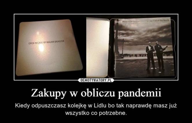 Puste półki w sklepach. MEMY - Polacy szturmują sklepy