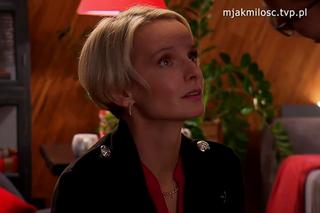 M jak miłość. Weronika (Ewelina Kudeń-Nowosielska), Oskar (Krzysztof Cybiński), ojciec dziecka Weroniki