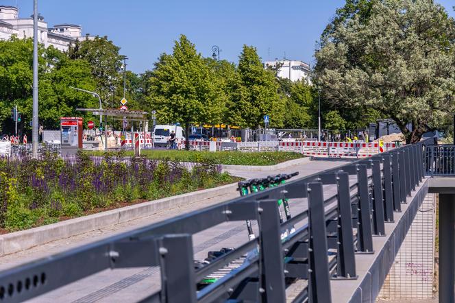 Przebudowa placu Na Rozdrożu w Warszawie