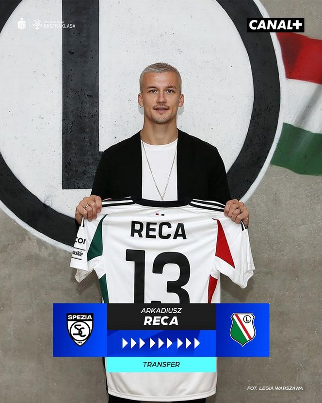 Arkadiusz Reca w Legii