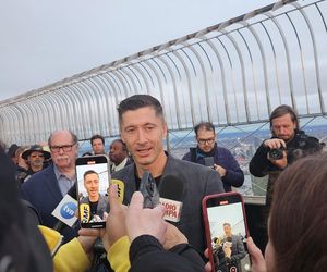 Lewandowski rozświetlił Empire State Building