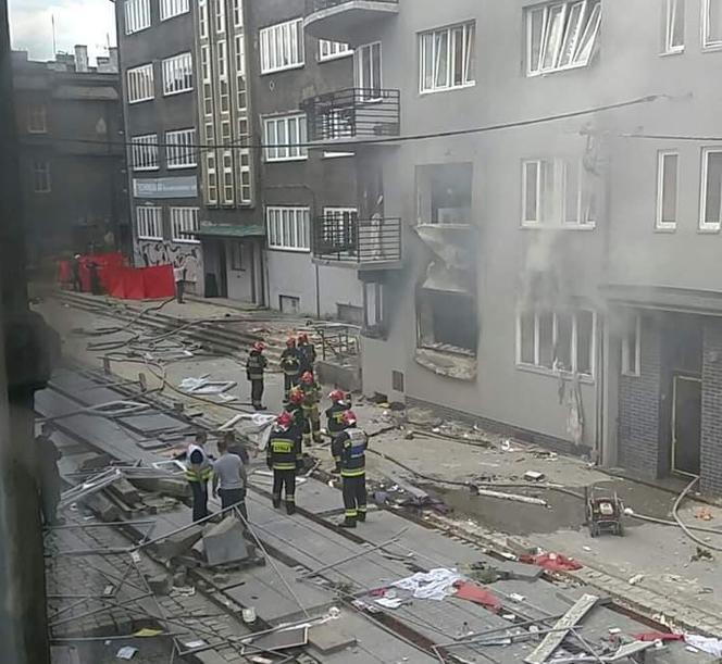 Potężna eksplozja w Bytomiu! Wybuchł gaz w kamienicy
