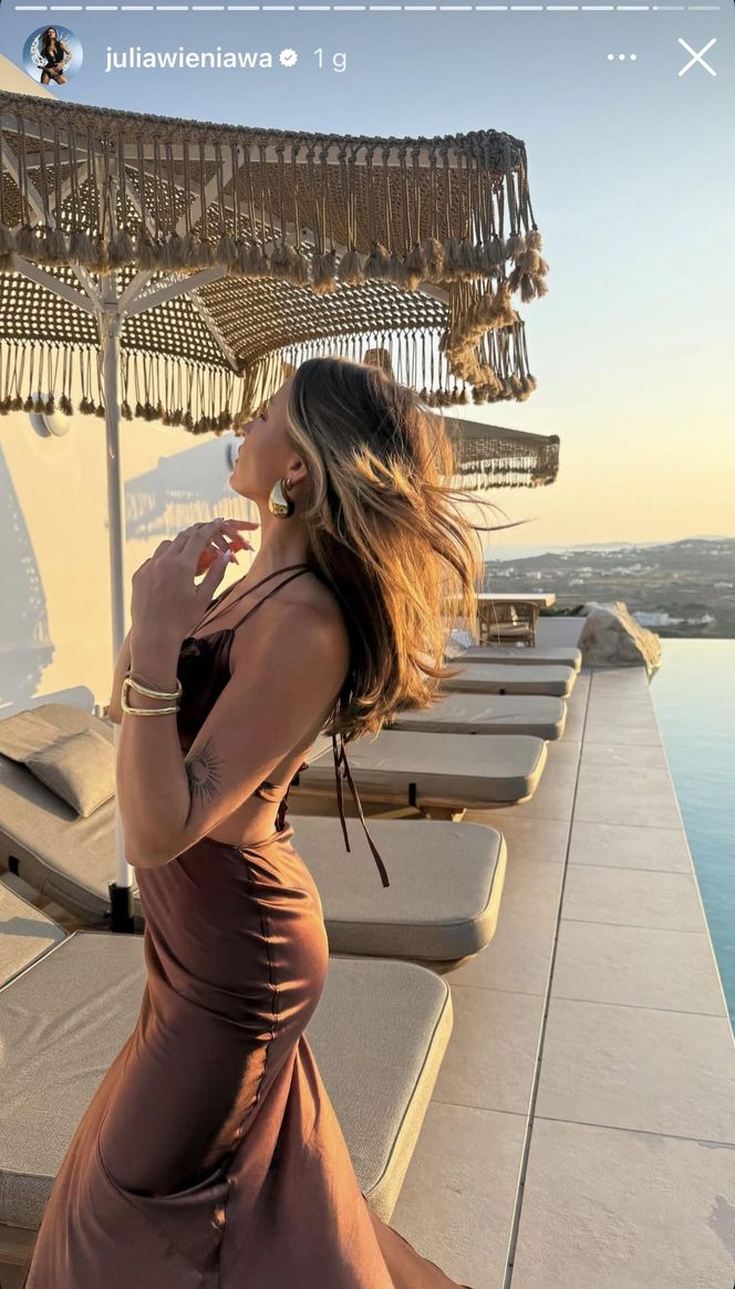 Julia Wieniawa i Maffashion na Mykonos w Grecji