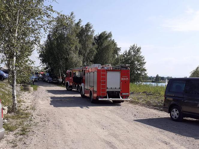 Dramatyczne chwile nad zalewem w Kryspinowie