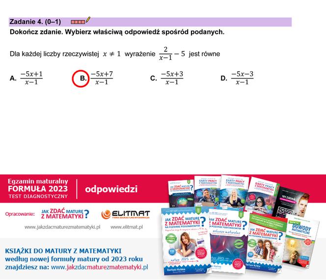 Matura próbna: matematyka 2023. Arkusze CKE + sugerowane odpowiedzi [29 września 2022]