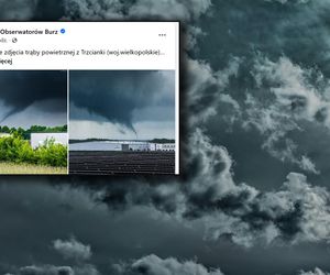 Trąba powietrzna uderzyła w Wielkopolsce! Mieszkańcy przecierali oczy ze zdumienia