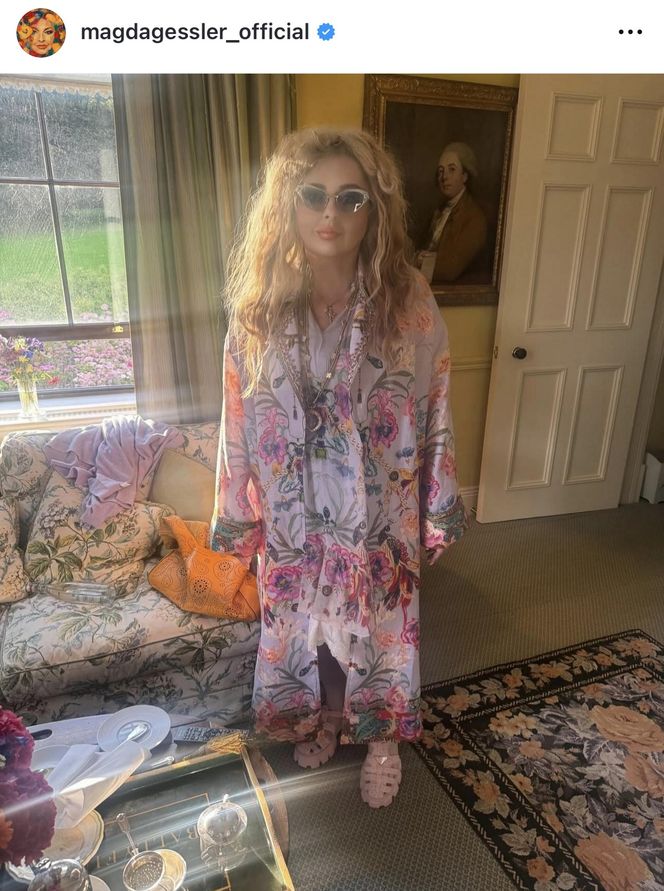 Magda Gessler w luksusowych sandałach ukrywa haluksy