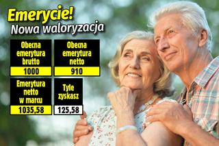 Waloryzacja emerytur 2023