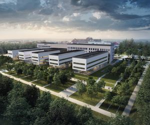 Kompleks kliniczno-dydaktyczno-badawczy PUM - wizualizajca