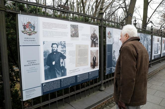 Otwarcie wystawy plenerowej pt. "Powstanie Styczniowe 1863 roku" w Warszawie