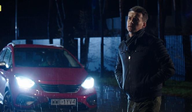 	M jak miłość odc. 1856. Jakub Karski (Krzysztof Kwiatkowski), Aneta (Ilona Janyst)