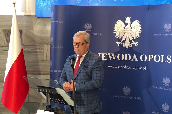 Konferencja wojewody opolskiego