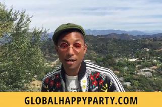 Pharrell Williams zachęca Polaków do uśmiechu