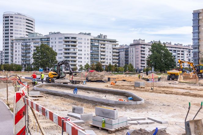 Budowa parku nad Południową Obwodnicą Warszawy