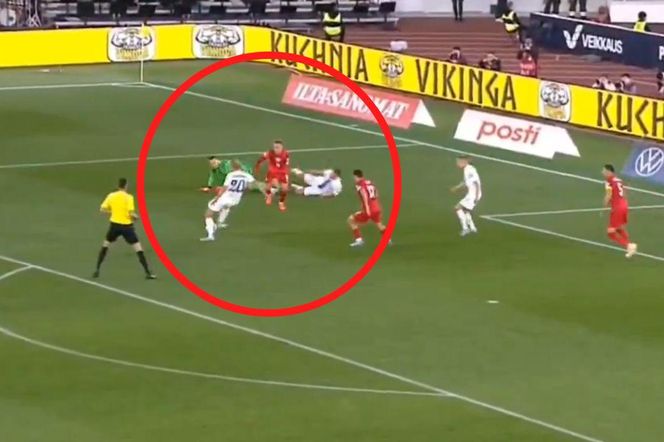 Finlandia – Polska. Łukasz Skorupski sprokurował karnego. Fatalny błąd! [WIDEO]