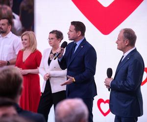 Rafał Trzaskowski po ogłoszeniu wyników exit poll