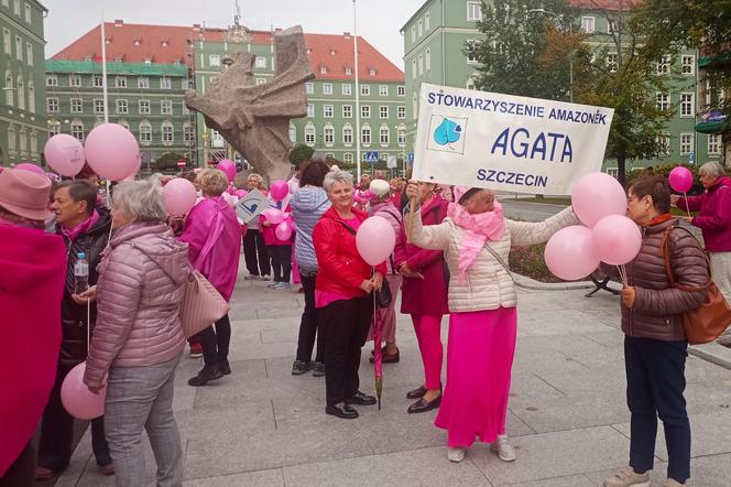 Marsz Różowej Wstążki w Szczecinie