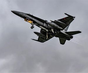 Kanadyjskie CF-18 i CC-130 w Krajach Bałtyckich