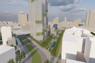 Nowy wieżowiec przy pl. Zawiszy