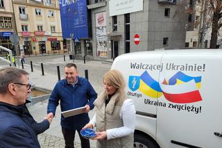 Przekazanie samochodu dla potrzebujących z Ukrainy