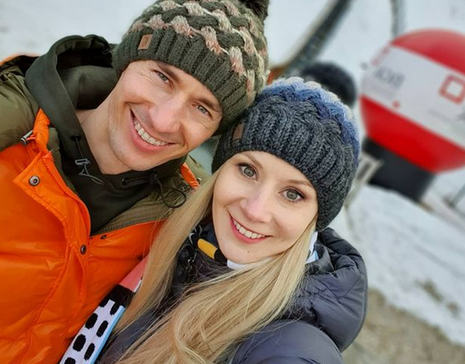Kamil Stoch i Ewa Bilan-Stoch