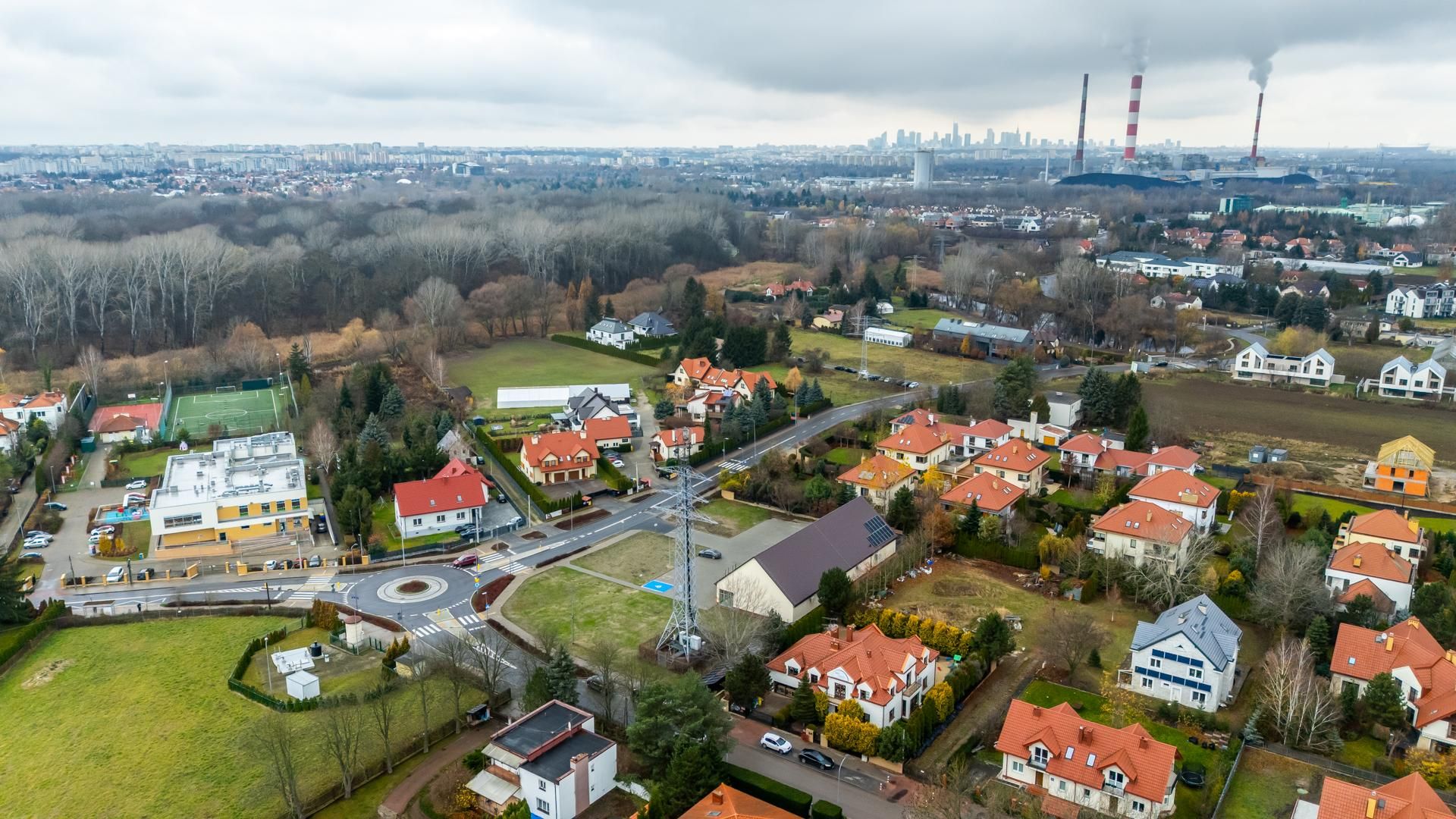 Budowa sklepu Dino na Wilanowie (Zawady)