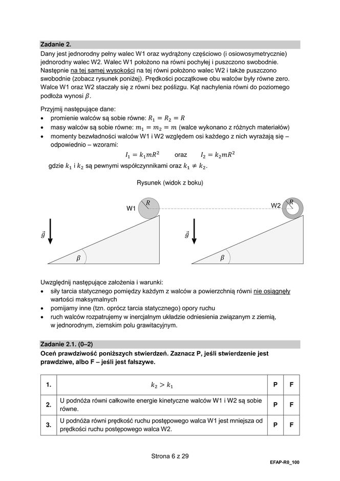 Matura 2025: fizyka 20.05.2025. Arkusze CKE, poziom rozszerzony [Formuła 2015]