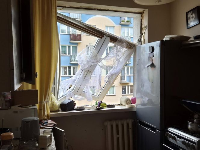 Pisz. Wybuch gazu w bloku