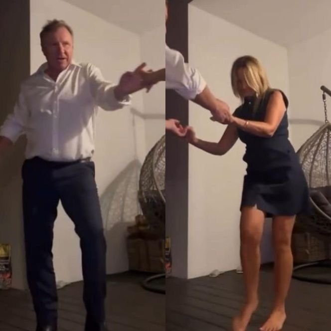 Tak świętuje obóz władzy! Kurscy tańczą do "Żono moja", nagranie już hitem internetu