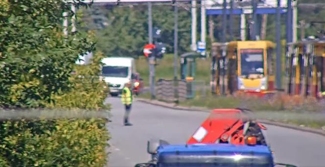 Łódź. Motorniczowie zatrzymali tramwaje, by uratować kaczą rodzinę!