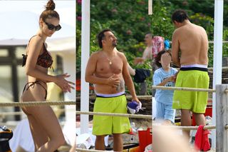 Żona Miśka Koterskiego rozgrzała Sopot do czerwoności. Na ten strój kąpielowy aż wstyd patrzeć