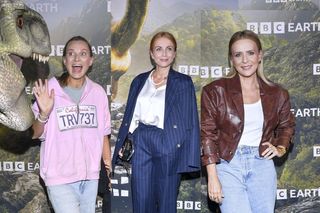 Elegancka Kasia Zielińska, szczuplutka Aneta Zając i wyluzowana Joanna Moro. Tak wyglądała premiera Wędrówki z dinozaurami