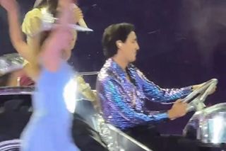 Sanah z mężem na Stadionie Narodowym