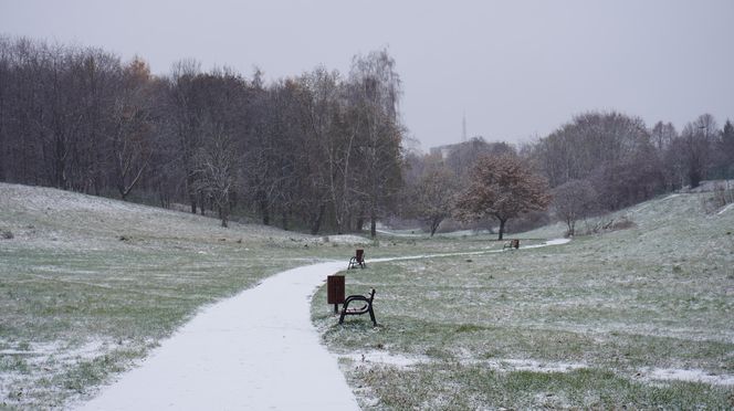 No i przyszła! Zima w Lublinie. Tak wygląda Park Rury