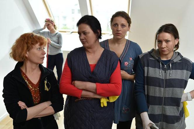Dziewczyny ze Lwowa. Larissa (Anna Ułas), Anna Deka-Modrzejewska, Ewa Makomaska, Karolina Muszalak
